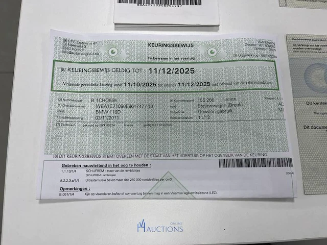 Bmw 116d - 2011 - afbeelding 6 van  14