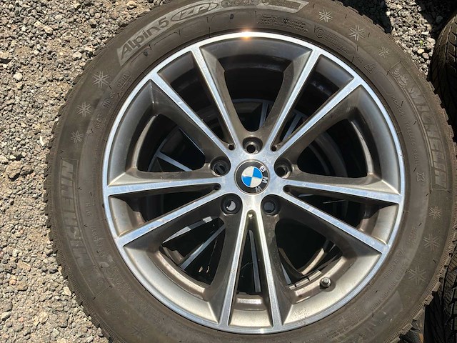 Bmw 17 inch set van 4 banden voor bmw + velgen met sensoren - afbeelding 2 van  12