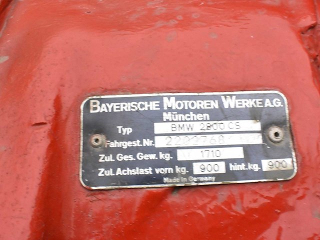 Bmw 2800cs - afbeelding 63 van  78