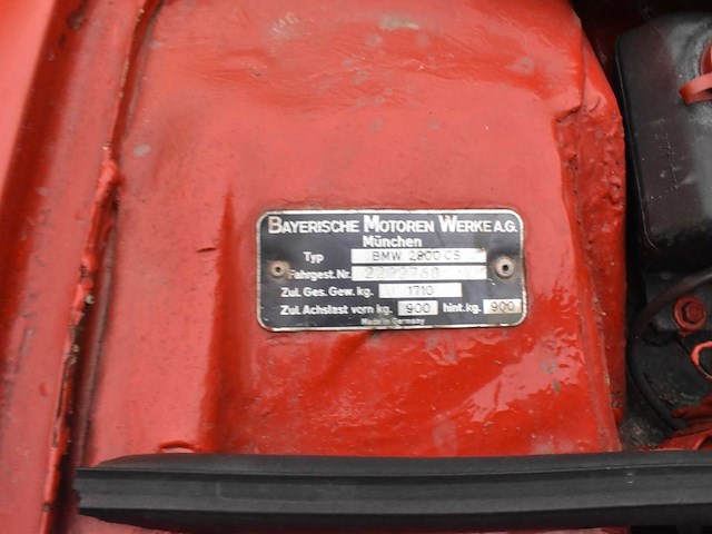 Bmw 2800cs - afbeelding 46 van  78