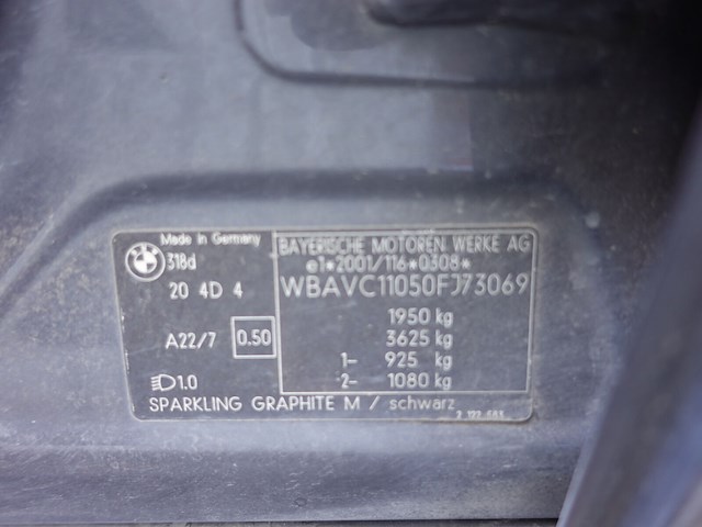 Bmw 318d - afbeelding 16 van  19