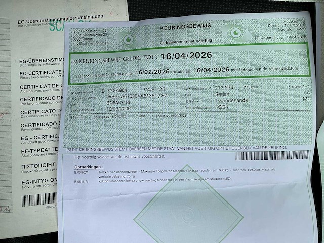 Bmw 318i personenauto - afbeelding 35 van  42