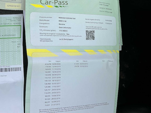 Bmw 318i personenauto - afbeelding 36 van  42