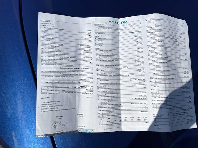 Bmw 420i coupé g22 2.0i 184 pk automatisch – 2021 – 79.127 km - afbeelding 30 van  37