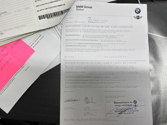 Bmw 5 serie 5k auto uit 2012 - afbeelding 37 van  37
