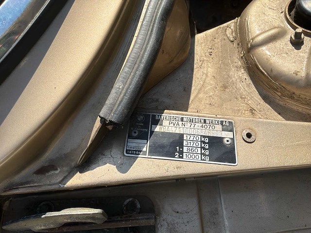 Bmw 520 serie e21 vintage auto's > 15 - afbeelding 34 van  57