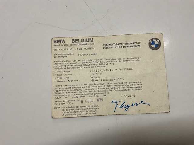 Bmw 520 serie e21 vintage auto's > 15 - afbeelding 47 van  57