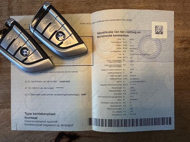 Bmw 730d, 2016 - afbeelding 39 van  39