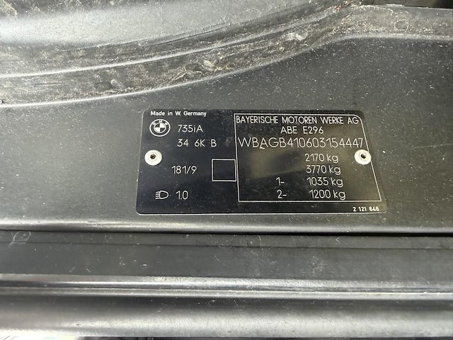 Bmw 735i, 1988 - afbeelding 11 van  27