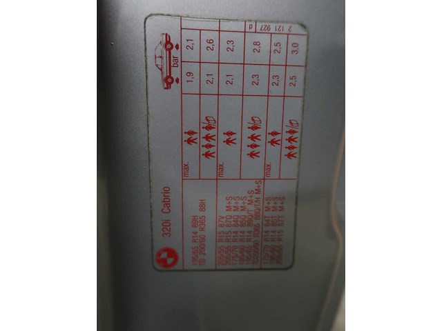 Bmw e30 320 cabriolet - afbeelding 60 van  63