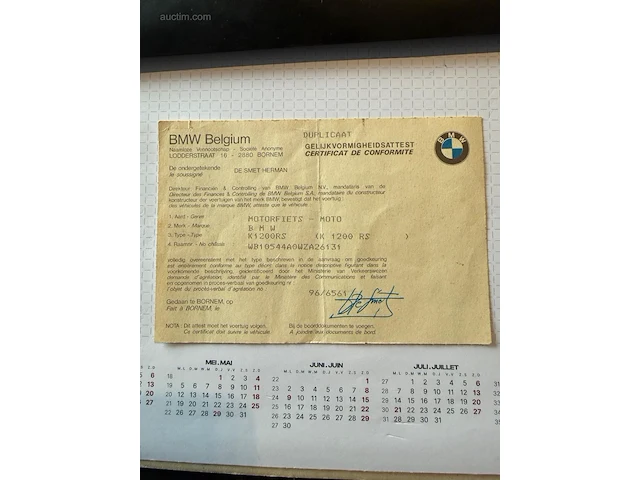 Bmw k1200rs 1998 - afbeelding 11 van  11