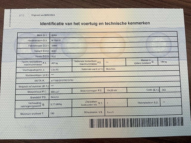 Bmw m 1000 r competition motorfiets - afbeelding 41 van  44