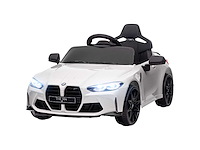 Bmw m4 elektrische kinderauto, licht & geluid, 3-5 km/u - afbeelding 3 van  6