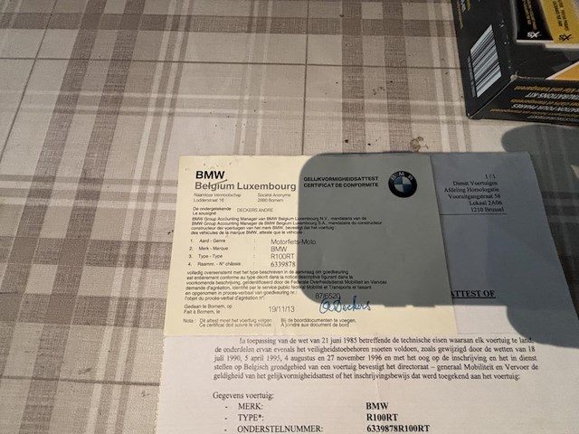 Bmw r100rt,1996 - afbeelding 12 van  21