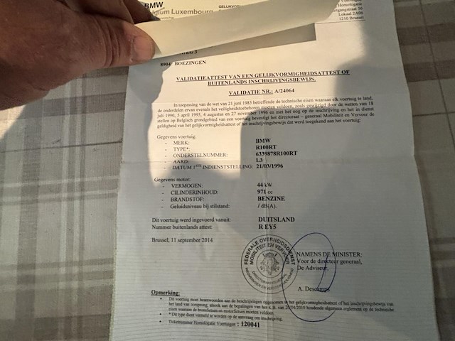 Bmw r100rt,1996 - afbeelding 14 van  21