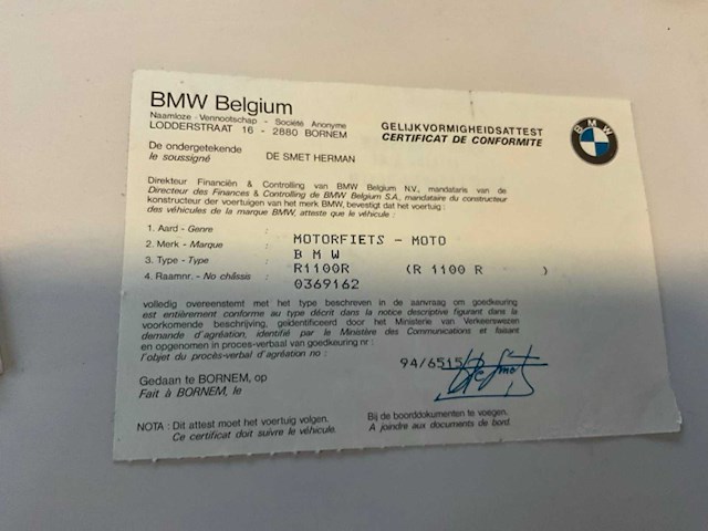 Bmw r1100r motorfiets - afbeelding 6 van  29