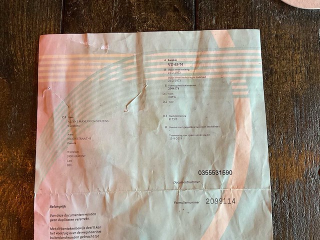 Bmw r75/5 motorfiets - afbeelding 19 van  19