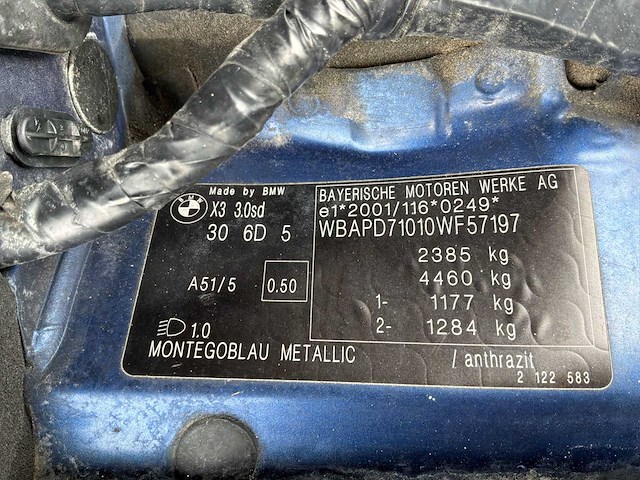 Bmw x3 vintage auto's > 15 - afbeelding 35 van  45