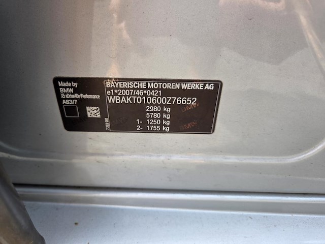 Bmw x5 phev (f15) plug-in hybrid 2.0as xdrive40e 245 at,2018 - afbeelding 9 van  47