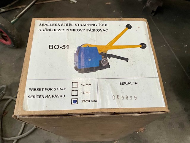 Bo-51 strapbinder - afbeelding 1 van  2