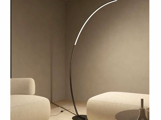 Bo led design vloer lamp zwart - afbeelding 5 van  9