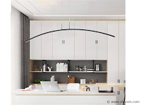 Bo led pendel design armatuur zwart - afbeelding 4 van  7