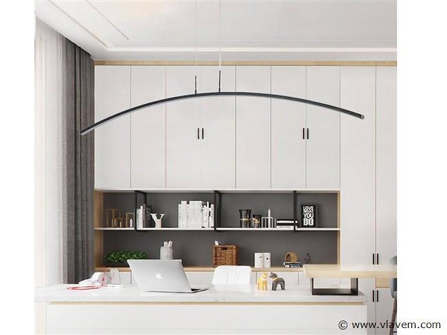 Bo led pendel design armatuur zwart - afbeelding 4 van  7