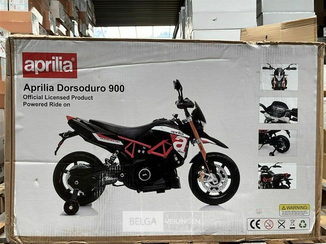 B/o licensed aprilia dorsoduro 900 - black - afbeelding 2 van  4