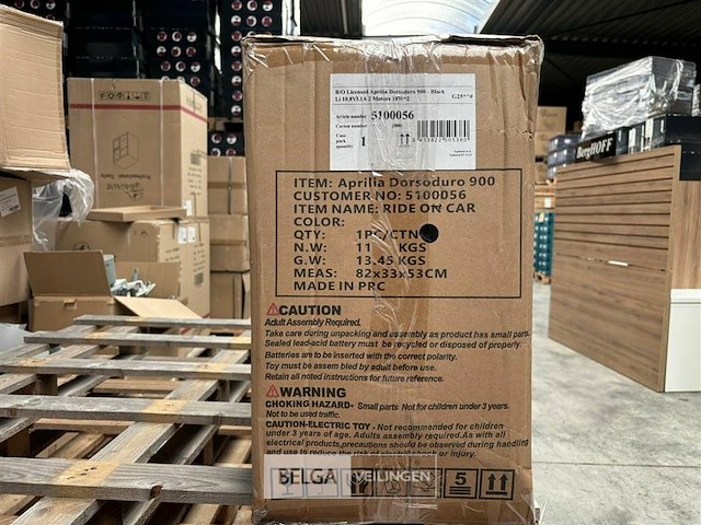 B/o licensed aprilia dorsoduro 900 - black - afbeelding 3 van  4