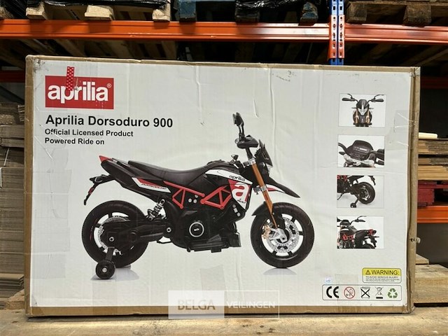 B/o licensed aprilia dorsoduro 900 - black - afbeelding 2 van  4