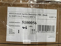 B/o licensed aprilia dorsoduro 900 black - afbeelding 4 van  4