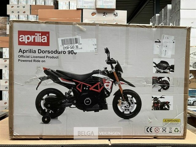 B/o licensed aprilia dorsoduro 900 black - afbeelding 2 van  4