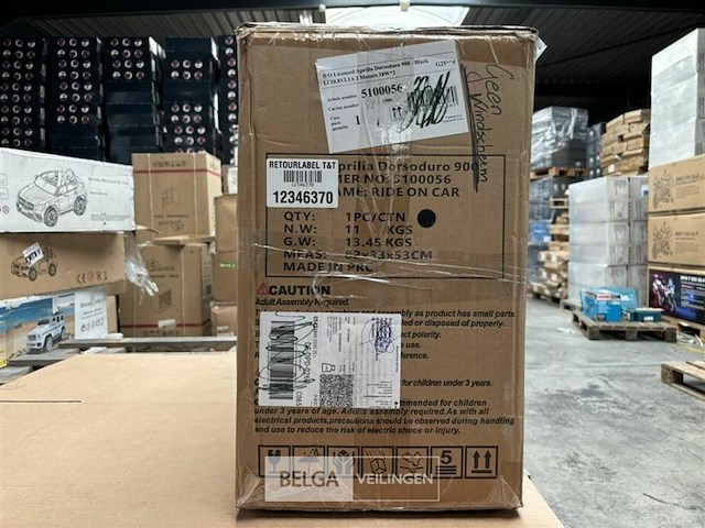 B/o licensed aprilia dorsoduro 900 black - afbeelding 3 van  4