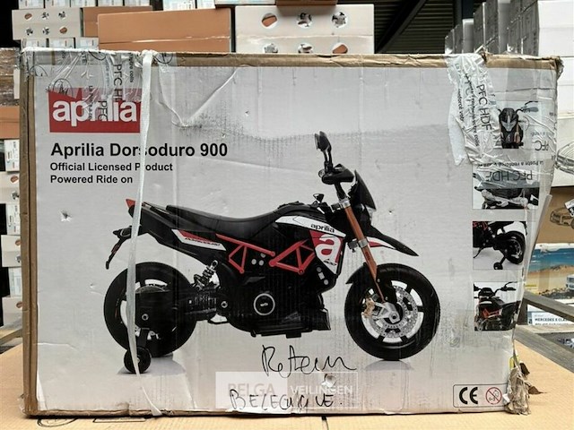 B/o licensed aprilia dorsoduro 900 black - afbeelding 2 van  5