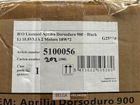 B/o licensed aprilia dorsoduro 900 black - afbeelding 5 van  5