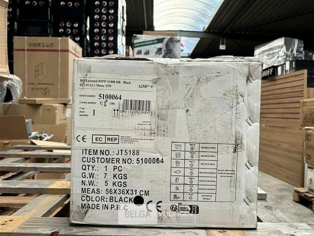 B/o licensed bmw s1000 rr - black - afbeelding 2 van  4