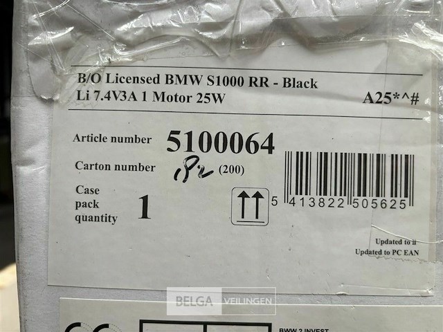 B/o licensed bmw s1000 rr black - afbeelding 4 van  4