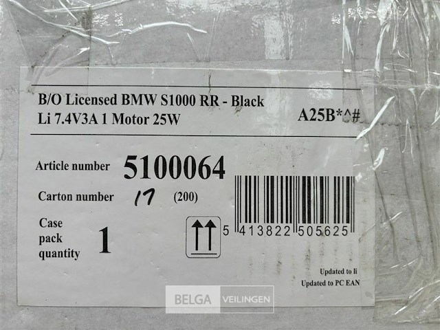 B/o licensed bmw s1000 rr black - afbeelding 4 van  4
