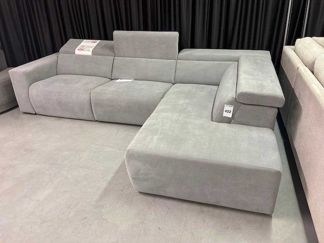 Boaz zetel in l vorm met electrisch relax - afbeelding 1 van  4