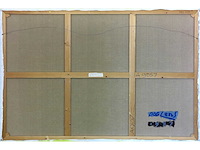 Bob lens - masker espace - olie op doek - 140x200 cm - afbeelding 5 van  14