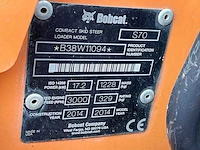 Bobcat - s 70 - shovel - afbeelding 9 van  25