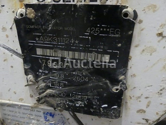 Bobcat 425 eg mini rupsgraafmachine - afbeelding 9 van  27