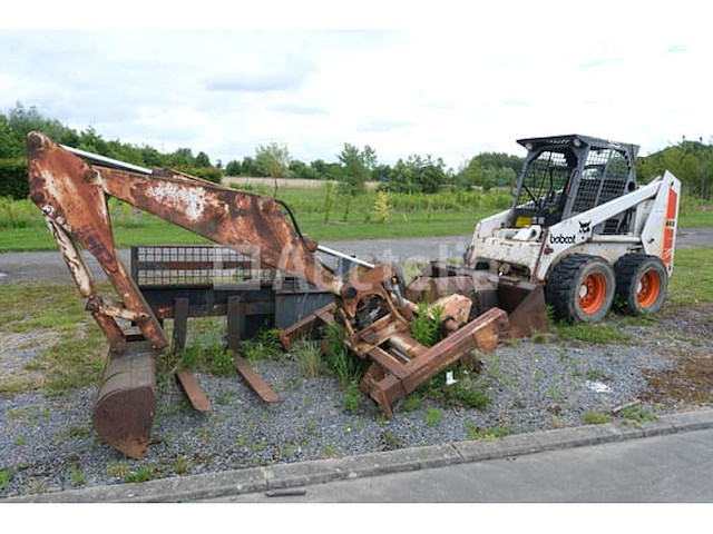 Bobcat 843 mini wiellader - afbeelding 1 van  38