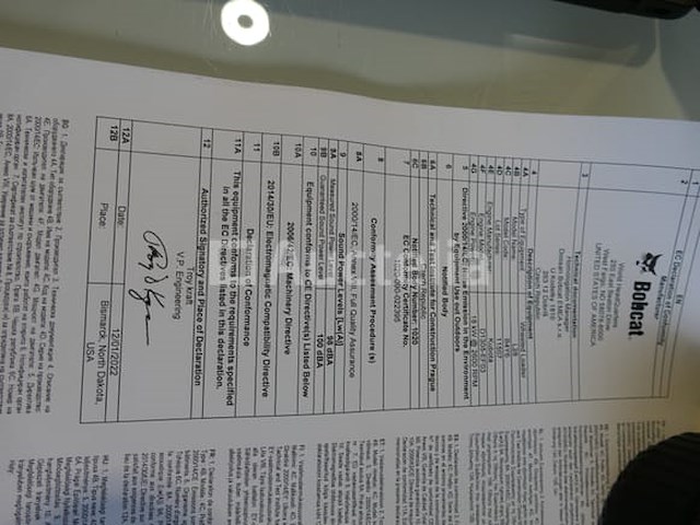 Bobcat l28 telehandler - afbeelding 16 van  23