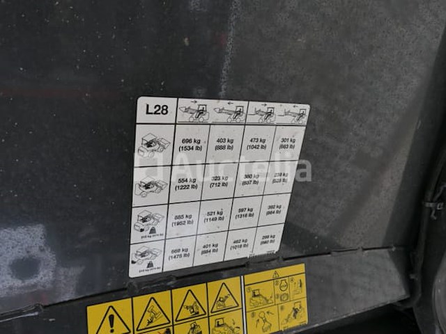 Bobcat l28 telehandler - afbeelding 19 van  23