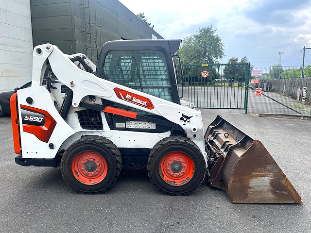Bobcat s590 diesel 2015 compacte schranklader - afbeelding 3 van  5