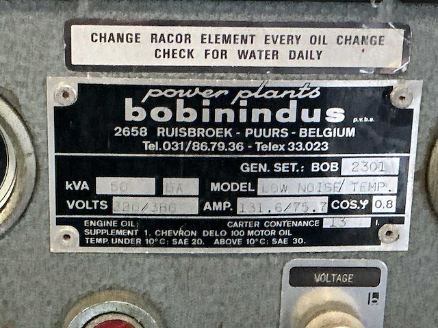 Bobindus bob2301 stroomgenerator - afbeelding 7 van  7