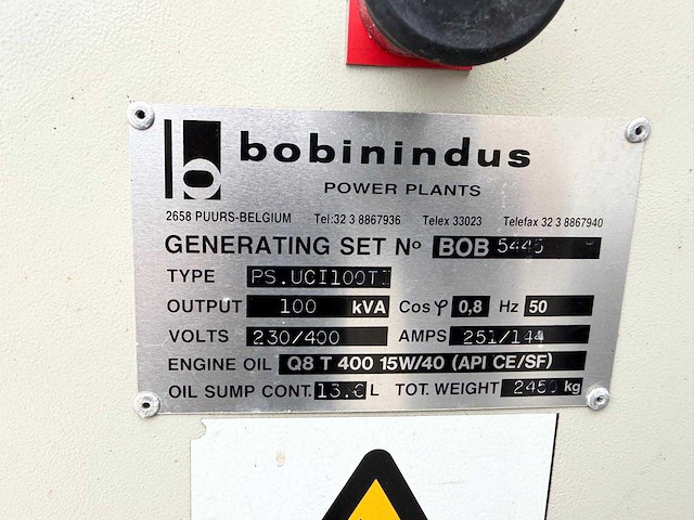 Bobindus ps.uci100t stroomgenerator - afbeelding 19 van  31