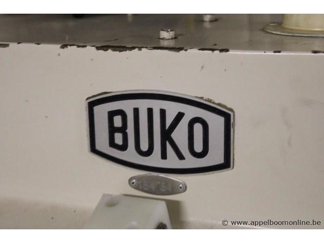Bobineer machine buko, serienummer 154734, urenteller 008562.5h, werking niet gekend - afbeelding 4 van  9