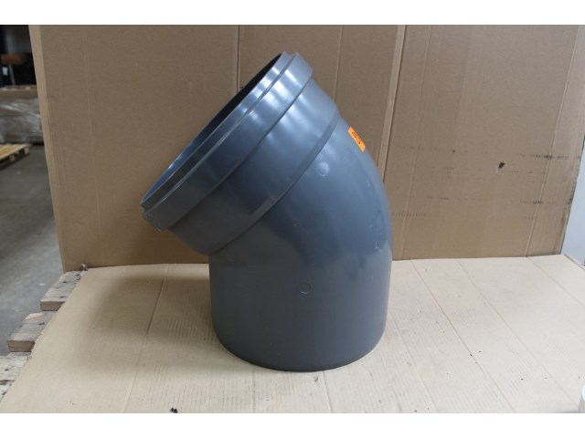 Bocht 45°ms 315mm - afbeelding 1 van  4